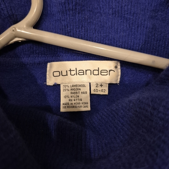 Vintage Outlander+ Cowl Neck Sweater Dress Sz 1x - Picture 6 of 7